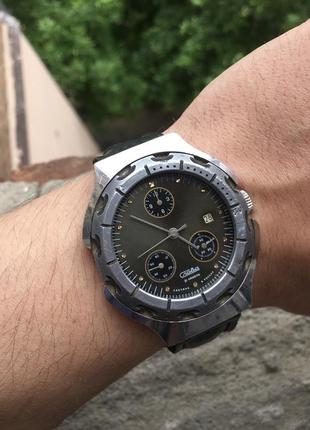 Механические часы слава , 21 камень ,число