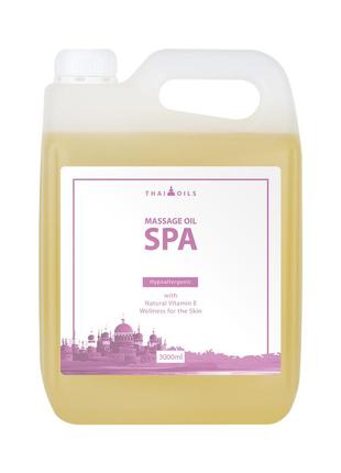 Професійне кокосове масажне масло «spa» 3000 ml