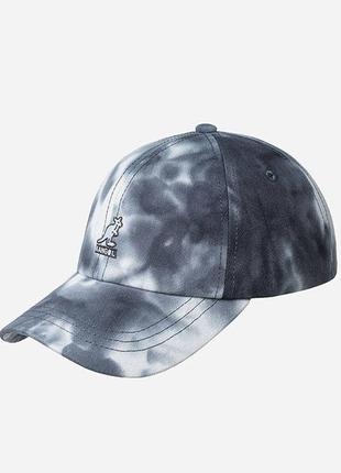 Кепка kangol tie dye baseball smoke