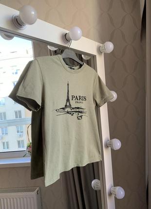 Футболка paris от бренда zara