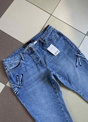 Крутые джинсы с стрекозой next2 фото