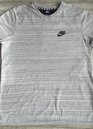 Футболка nike melange tech knit t-shirt