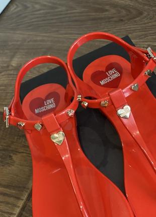 Босоножки love moschino, оригинал, 37-38 р.5 фото