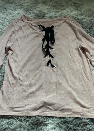 Ніжно рожева кофтинка