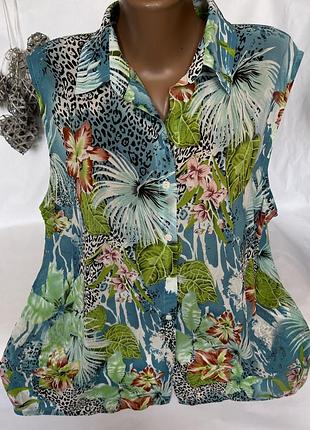 Воздушная блуза шифон