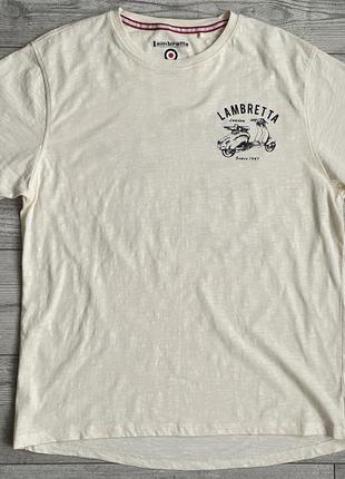 Футболка lambretta slub graphic t-shirt