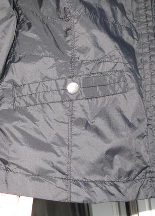 Куртка-ветровка с трикотажной подкладкой5 фото