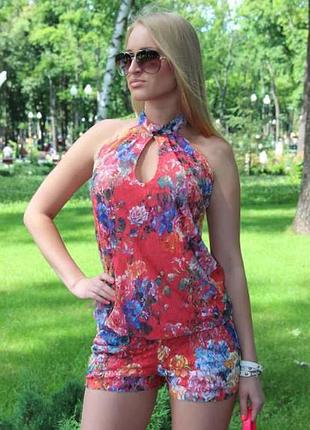 Комбінезон в квіти