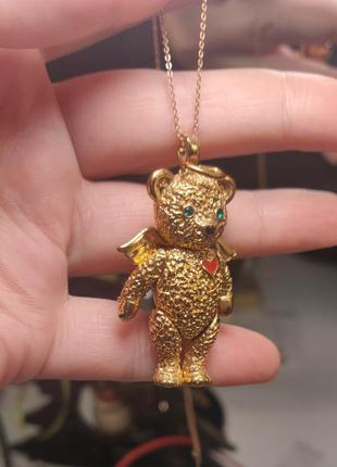 Брошь подвес медвеженок teddy bear batya4 фото