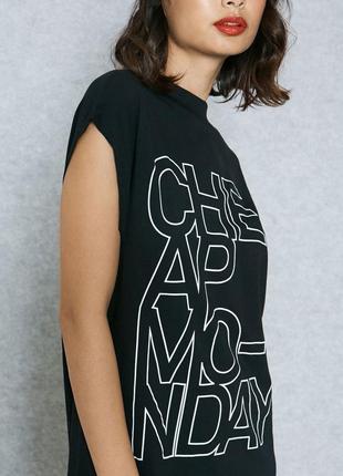 Сукня чорна cheap monday capsule concrete4 фото