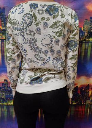 Свитер реглан джемпер свитер свитшот лонгслив с длинным рукавом кофточка белая с рисунком john baner4 фото