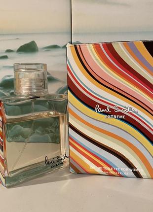 Edt paul smith extreme woman редкость 100 мл