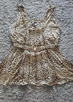 Оригинал.брендовая,бомбезная,шикарная топ-майка-блуза roberto cavalli