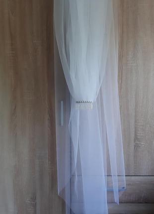 Фата средней пышности