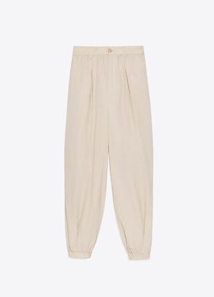 Zara штани з високотехнологічної тканини