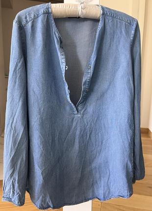 Рубашка блуза massimo dutti