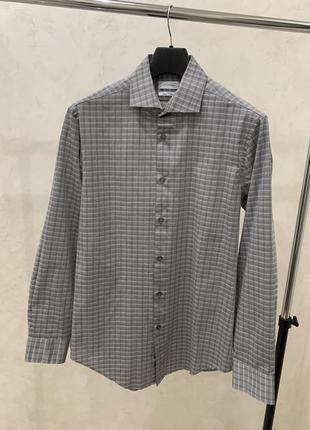 Рубашка calvin TER klein сорочка мужская в клетку