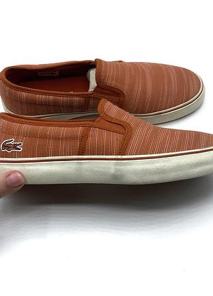 Оригінальні мокасини lacoste