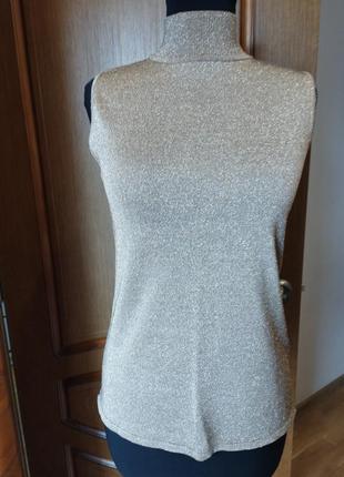 Базова майка,футболка з парчовою ниткою