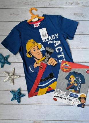 Футболка пожарный 122/128 fireman sam