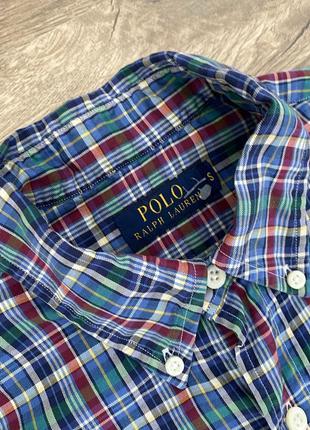 Рубашка в клетку polo ralph lauren2 фото