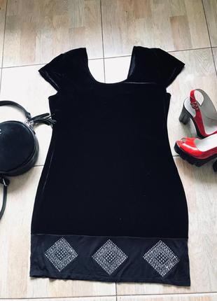 #No13#красовое бархатное платье от dunnes #