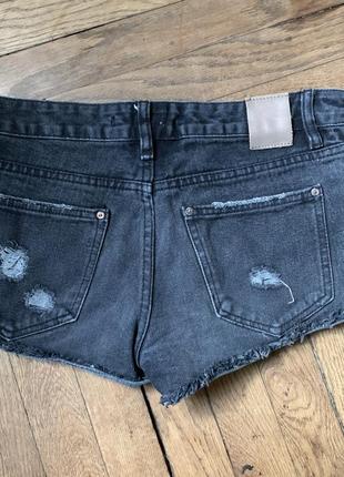 Короткие шорты джинсовые3 фото