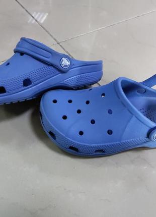 Крокси сабо crocs classic blue