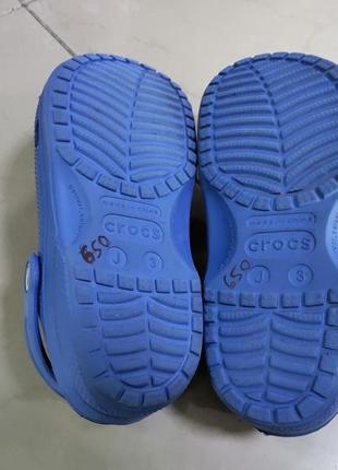 Крокси сабо crocs classic blue5 фото