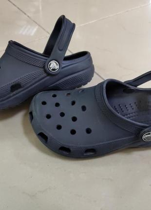 Крокси сабо crocs classic black made in italy