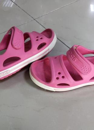 Сандали crocs pink2 фото