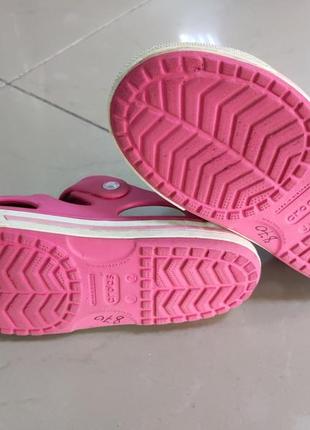 Сандалі crocs pink5 фото