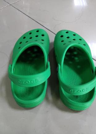 Крокси сабо crocs classic comfort green4 фото