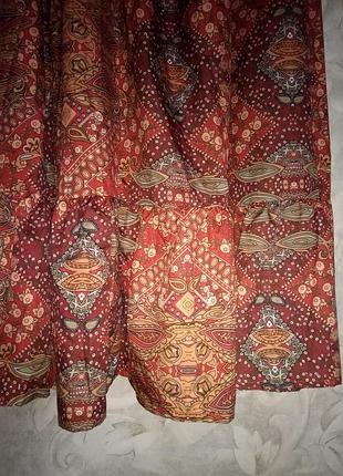 Сарафан максі з рюшею.