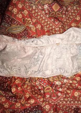 Сарафан максі з рюшею.