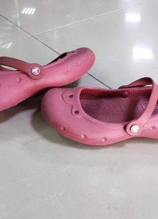 Сандали crocs red2 фото