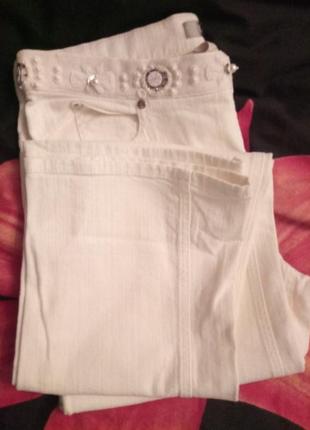 Белые джинсы премиум бренда5 фото