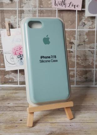 Чехол на iphone 7 / 8 silicone case чохол для айфон