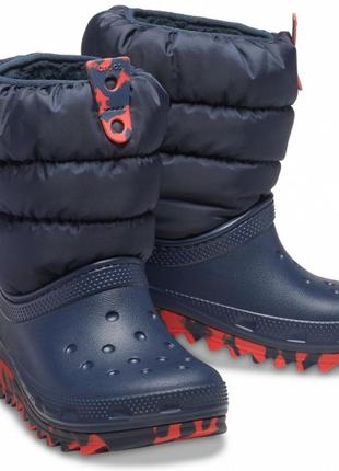 Зимові чоботи crocs neo puff, j2