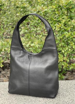 Кожаная черная сумка на плечо arden, италия, цвета в ассортименте