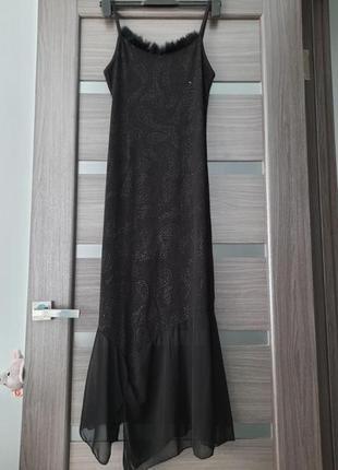 Платье нарядное черное длинное размер s...m
tu8 фото