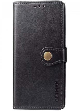 Кожаный чехол книжка getman gallant (pu) для xiaomi redmi mi 9 / redmi note 9 pro 5g