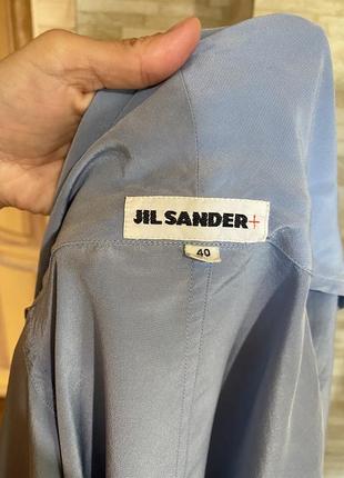 Jil sander винтажная блуза шёлк оригинал6 фото