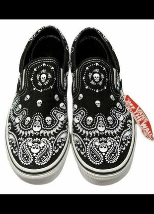 Слипоны vans bandana