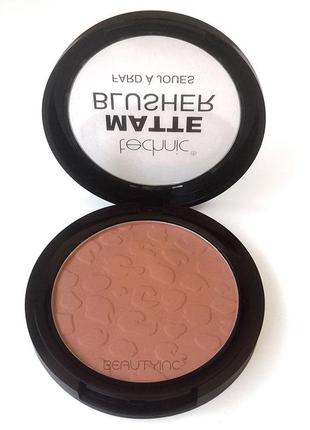 Матові рум'яна matte blusher від technic. відтінок barely there. світлі рум'яна. cruelty free.1 фото