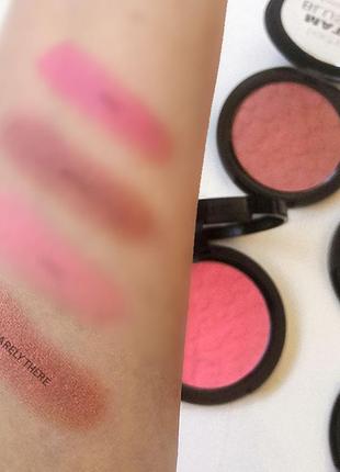 Матові рум'яна matte blusher від technic. відтінок barely there. світлі рум'яна. cruelty free.2 фото