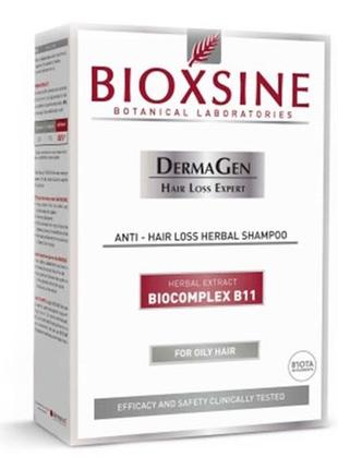 Шампунь bioxsine проти випадіння для жирного волосся лікувальний 300 мл туреччина1 фото