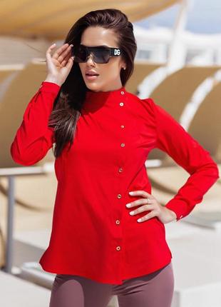 Блузка блуза женская легкая летняя нарядноя черная розовая синяя красная блузка жіноча