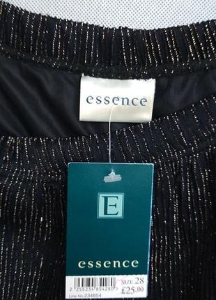 Шикарная нарядная юбка с люрексом essence3 фото