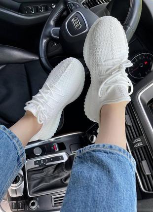 Кроссовки yeezy 350 white кросівки1 фото